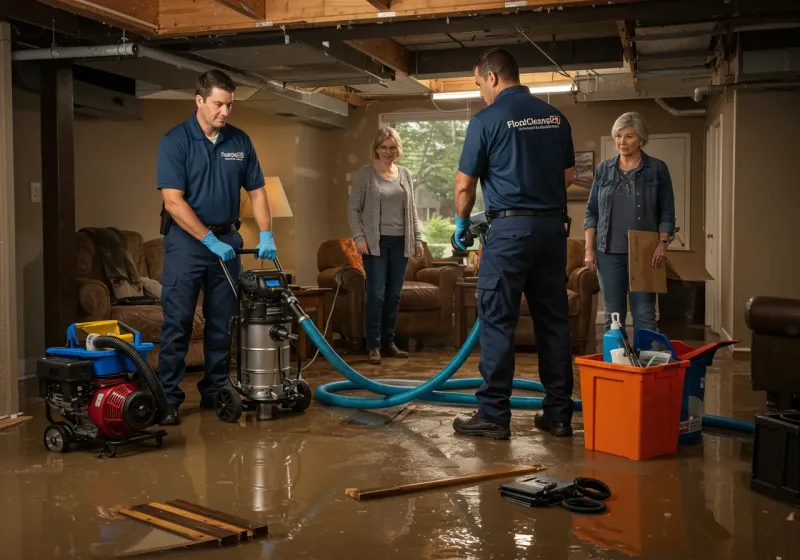 Basement Water Extraction and Removal Techniques process in Harrisonville, MO