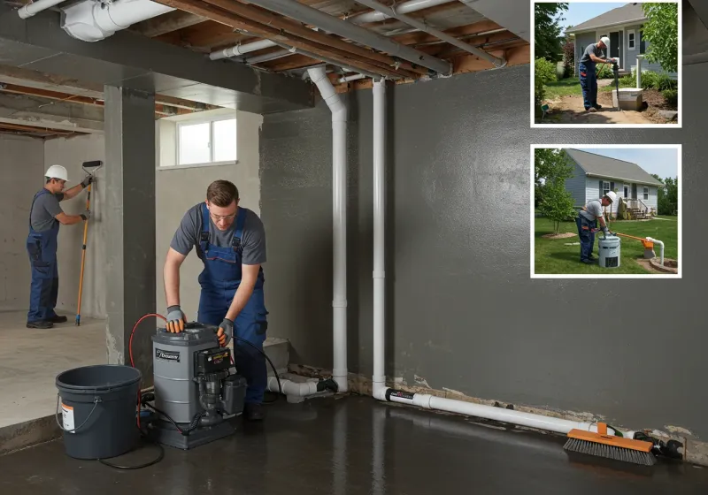 Basement Waterproofing and Flood Prevention process in Harrisonville, MO